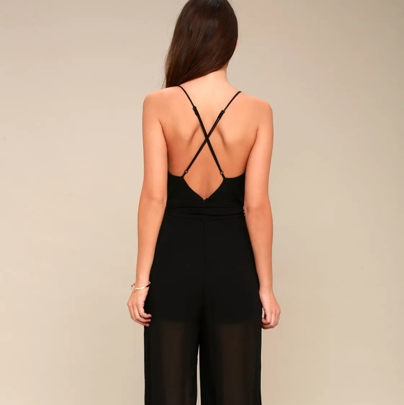 Chic Like Me Slit-Leg Jumpsuit - Picture 2 of 7